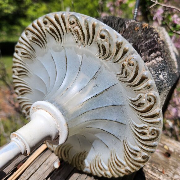 Rare Vintage Art Nouveau Hanging or table top plug in Sconce Light Fixture With - Picture 10 of 16